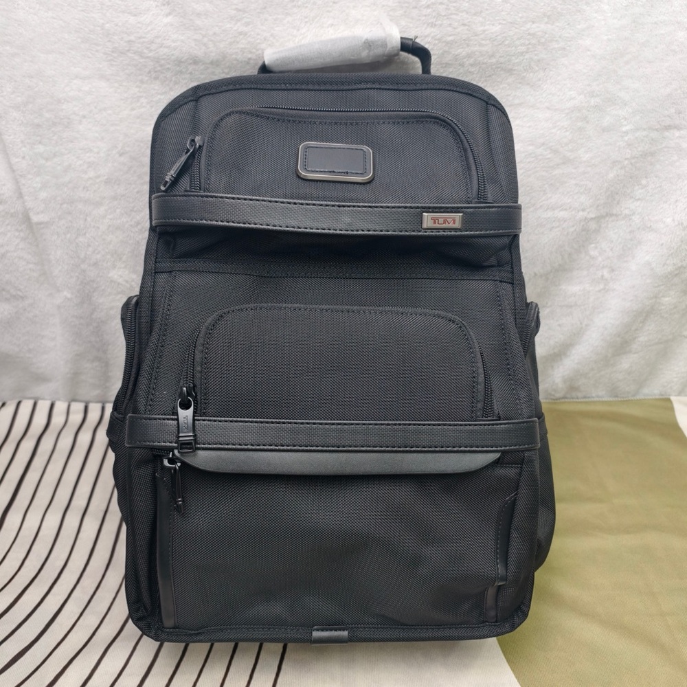 🥥TUMI Alpha 3 Backpack | Ballistic Nylon Large Capacity | Business & Travel